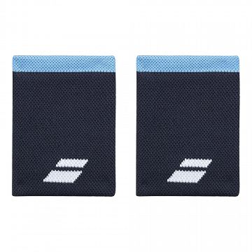 Babolat Logo Jumbo Wristband 2x Drive Blue / Heritage